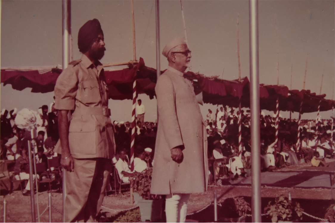 Dr. Zakir Hussain, Hon'ble Vice President of India, visited SS Bijapur on 17 Dec 1966
